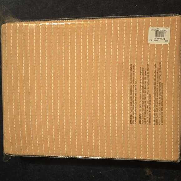 ❤️BUY 2 GET 1 FREE  West Elm Chambray Tack Stripe Curtain, Size 48"W x 96"L,Pink - Picture 6 of 11